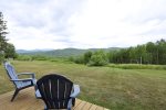 View of Mountain from Patio at Waterville Estate Condo